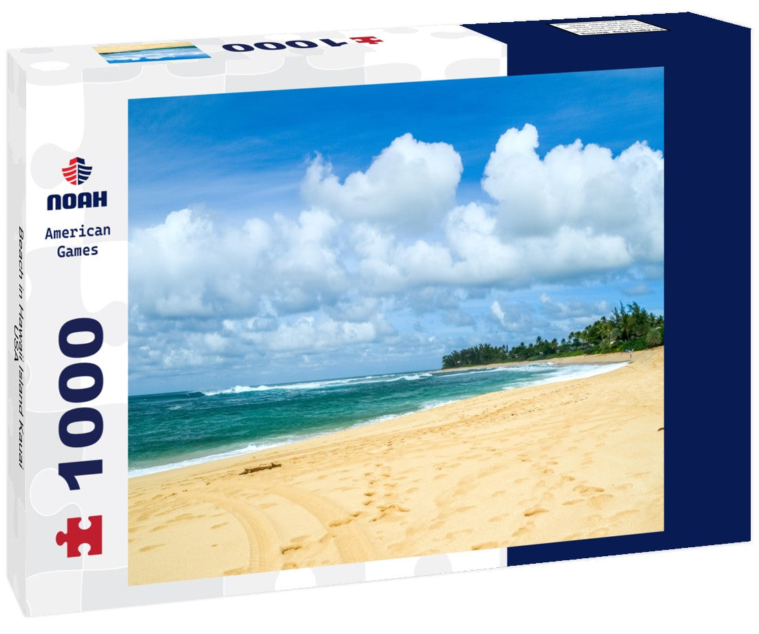 Noah Jigsaw Puzzle Beach in Hawaii Island Kauai, USA 1000 pieces