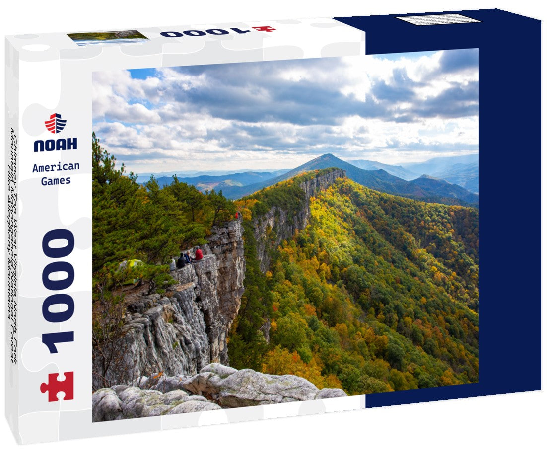 Noah Jigsaw Puzzle Chimney Top West Virginia North Fork Mountain Monongahela National Forest Hike Allegheny Mountains 1000 pieces