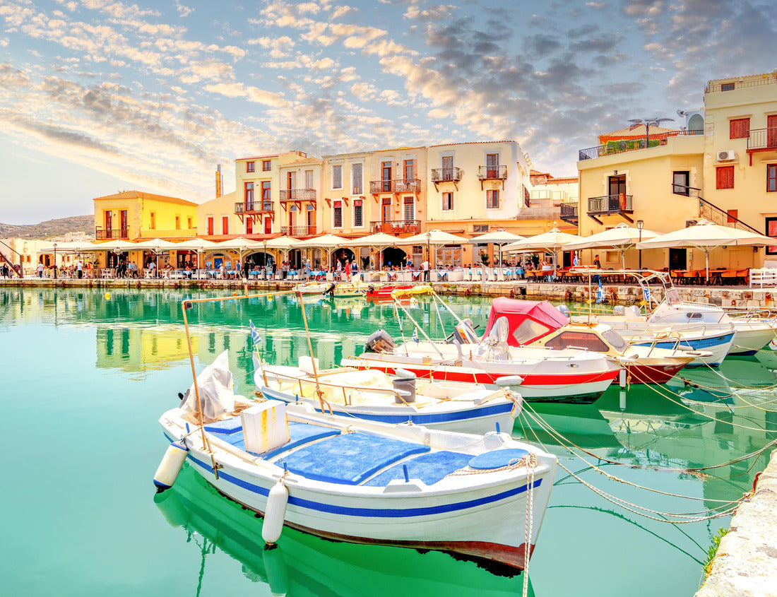 Old city of Rethymnon, Island Crete, Greece 1000pc Puzzle