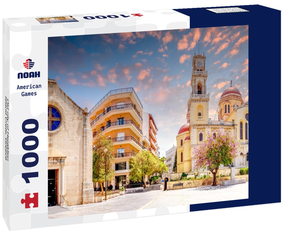 Old city of Heraklion, Island Crete, Greece 1000pc Puzzle