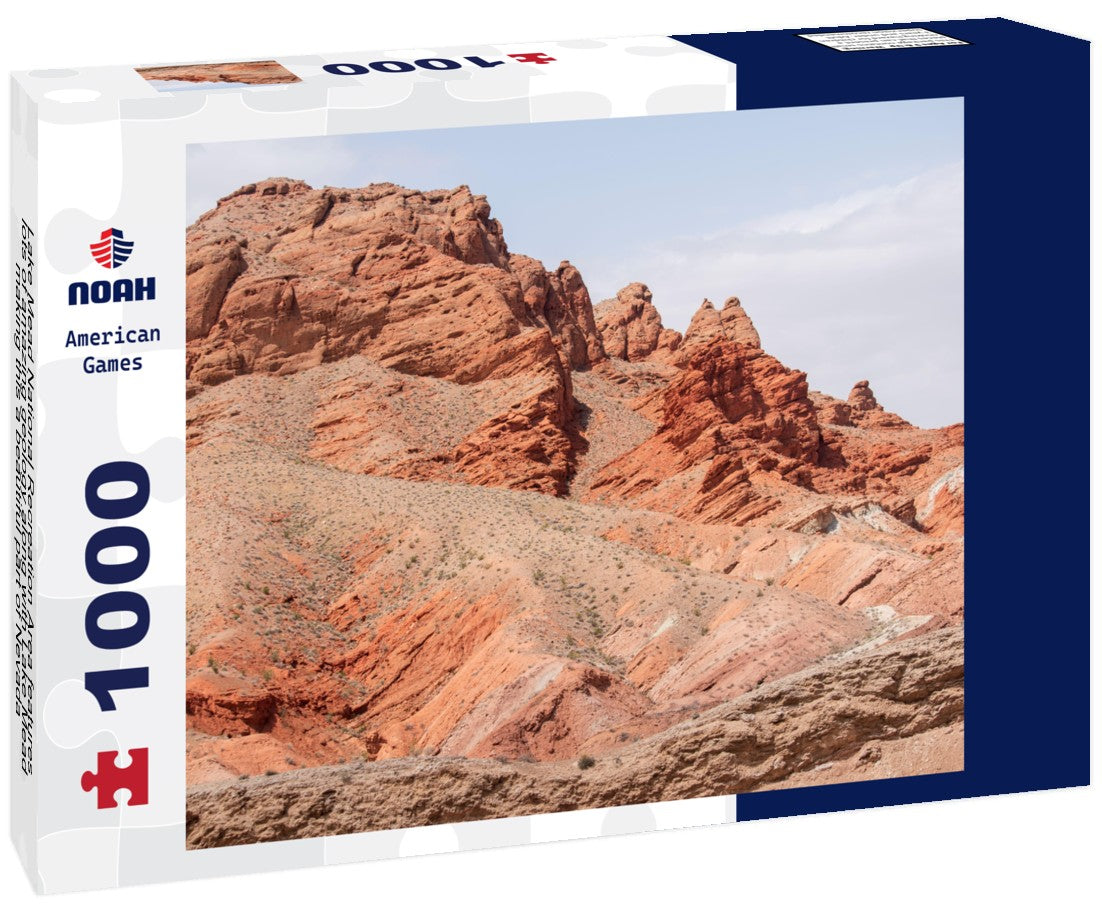Noah Jigsaw Puzzle Lake Mead National Recreation Area features lots of amazing geology along with Lake Mead, making this a beautiful part of Nevada 1000 pieces