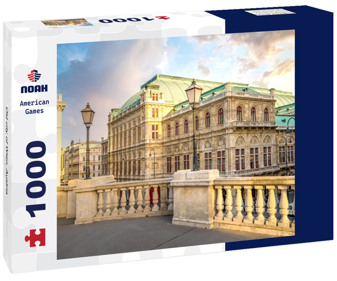 Old city of Wien, Austria 1000pc Puzzle