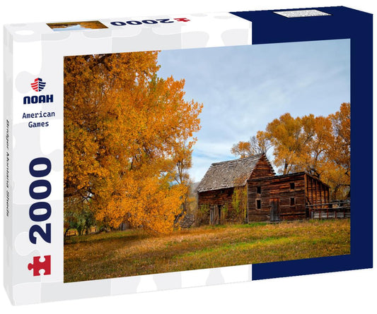 Noah Jigsaw Puzzle Bridger Montana Sheds 2000 pieces