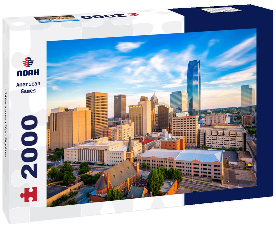 Noah Jigsaw Puzzle Oklahoma City Skyline 2000 pieces