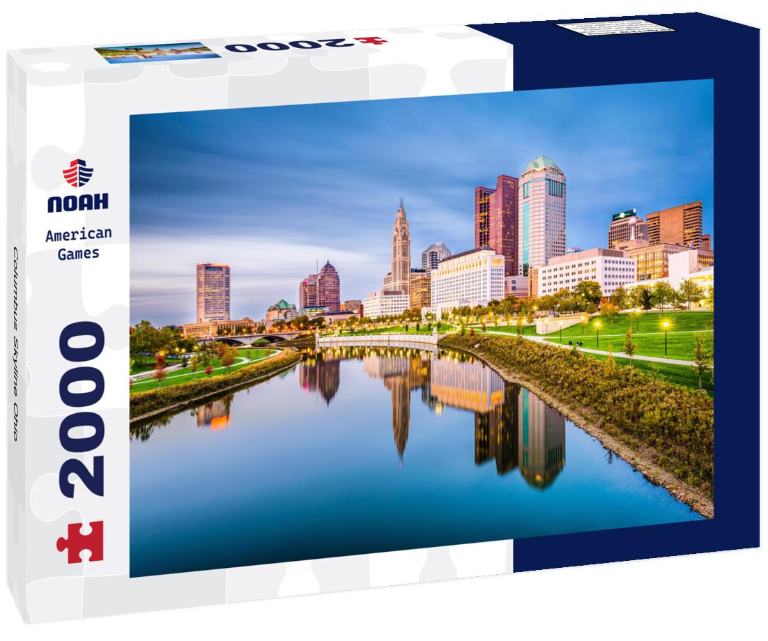 Columbus Skyline Ohio 2000pc Puzzle