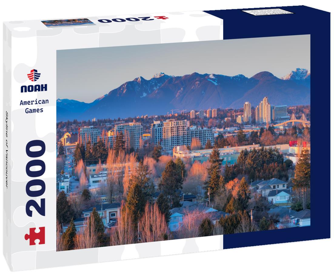 Skyline of Vancouver 2000pc Puzzle