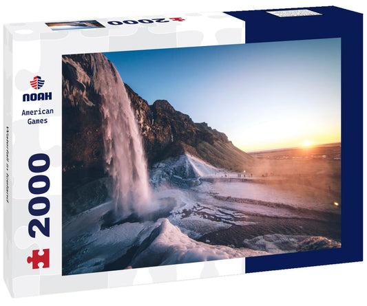 Noah Jigsaw Puzzle Waterfall in Iceland 2000 pieces