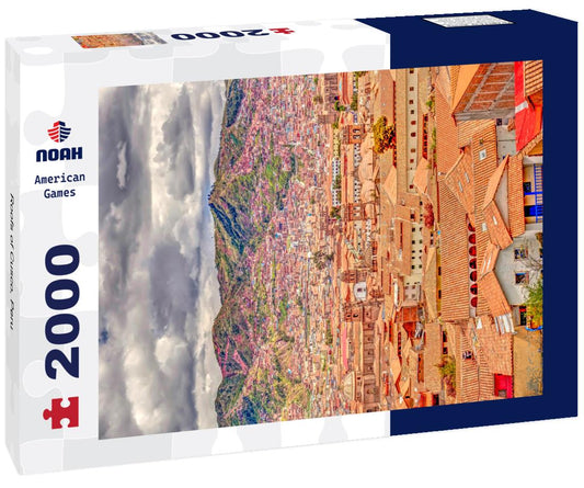 Noah Jigsaw Puzzle Roofs of Cusco, Peru 2000 pieces