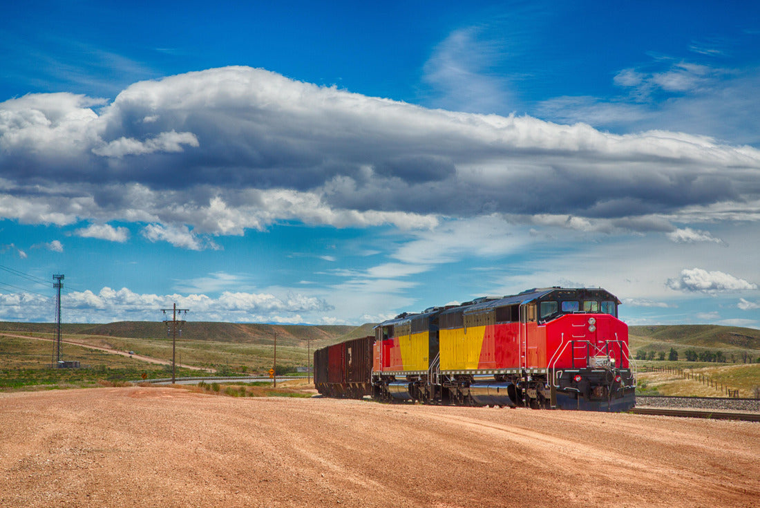 Noah Jigsaw Puzzle Grain Train, Wyoming 2000 pieces