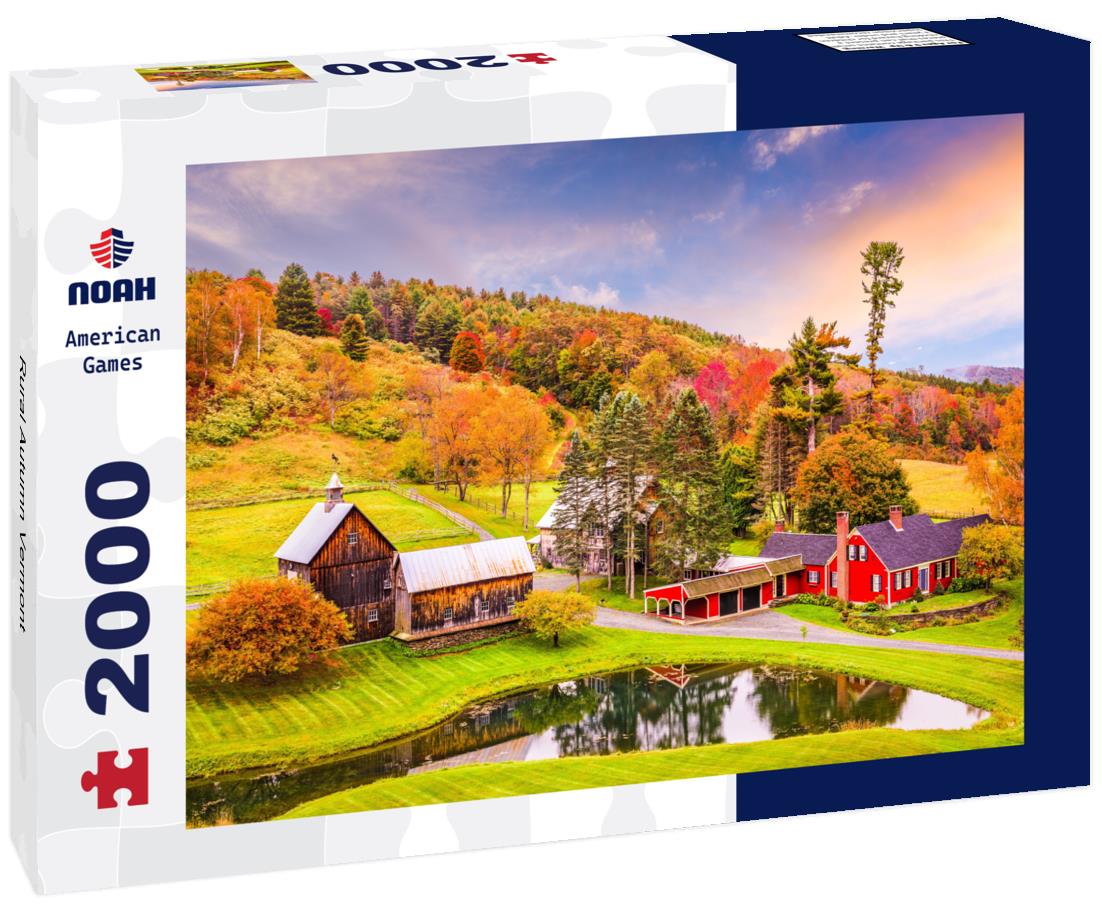 Noah Jigsaw Puzzle Rural Autumn Vermont 2000 pieces