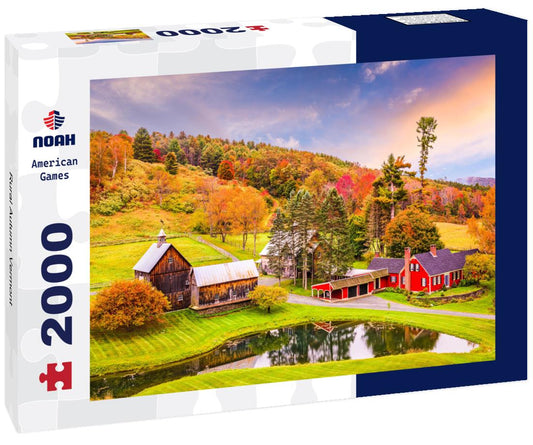Noah Jigsaw Puzzle Rural Autumn Vermont 2000 pieces
