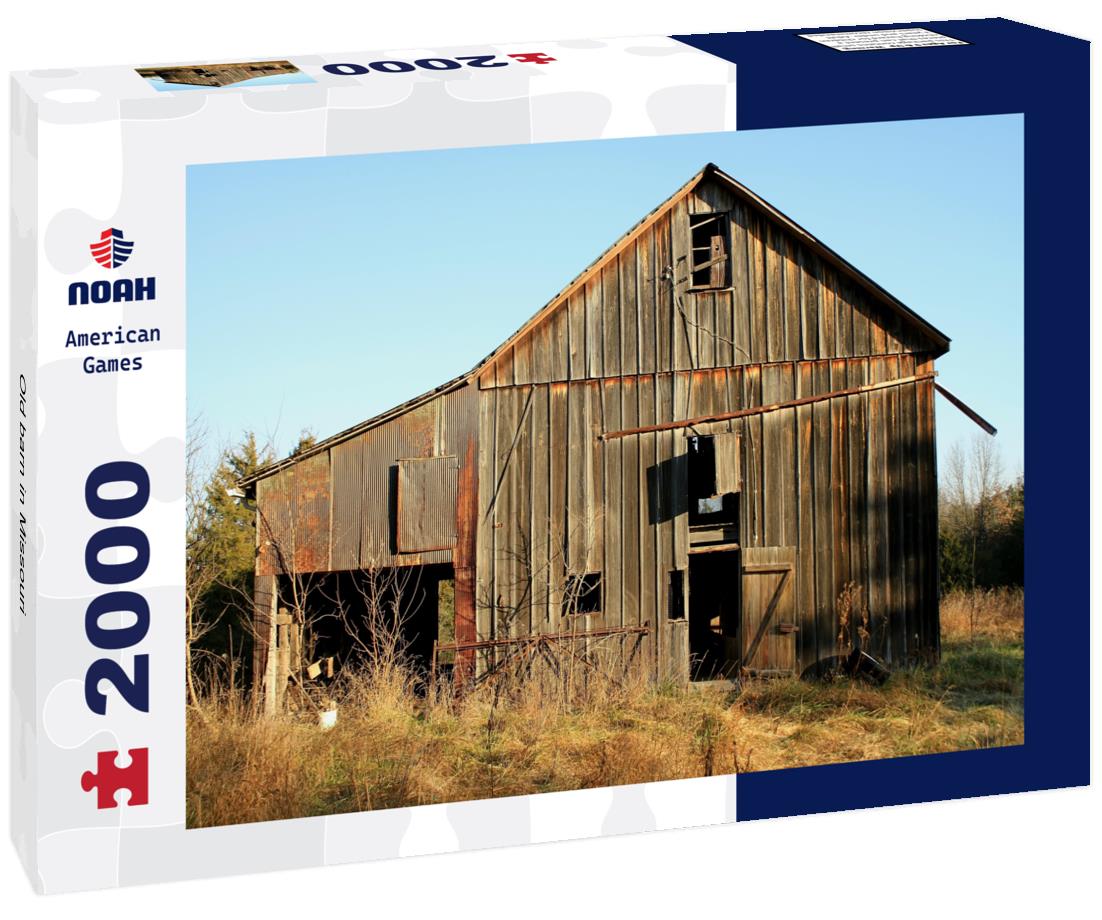 Noah Jigsaw Puzzle Old barn in Missouri 2000 pieces