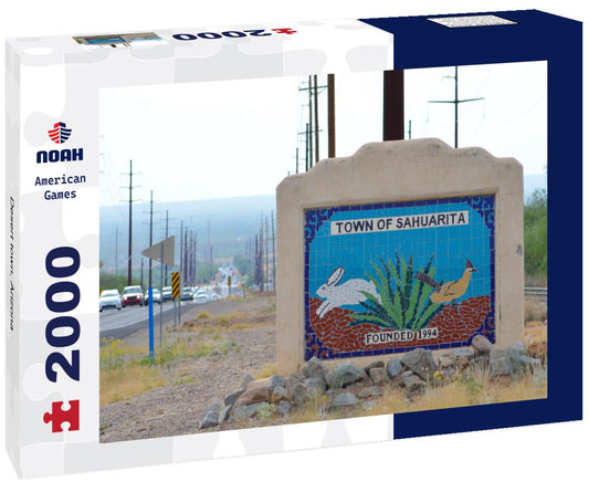 Noah Jigsaw Puzzle Desert town, Arizona 2000 pieces