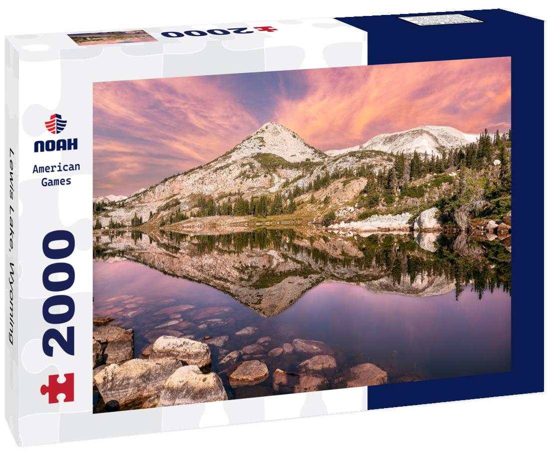 Noah Jigsaw Puzzle Lewis Lake, Wyoming 2000 pieces