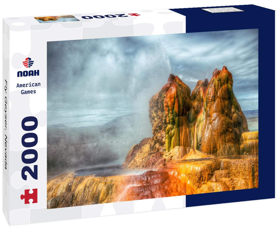 Noah Jigsaw Puzzle Fly Geyser, Nevada  2000 pieces