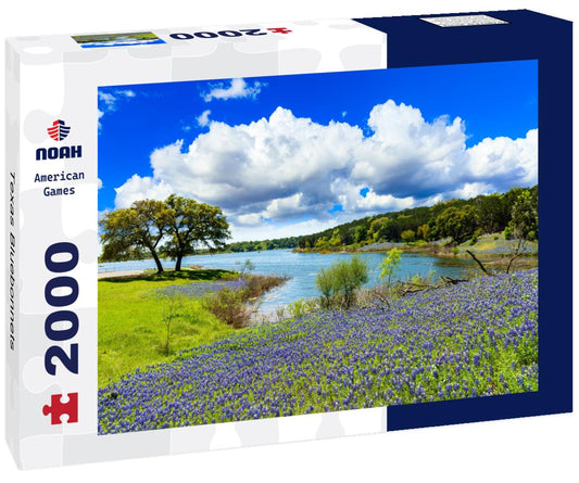 Noah Jigsaw Puzzle Texas Bluebonnets 2000 pieces