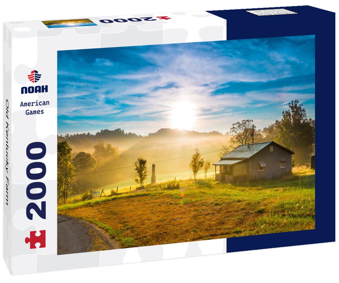 Noah Jigsaw Puzzle Old Kentucky Farm 2000 pieces