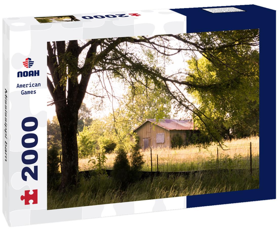Noah Jigsaw Puzzle Mississippi barn 2000 pieces