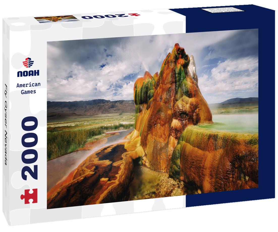 Noah Jigsaw Puzzle Fly Gyser Nevada 2000 pieces