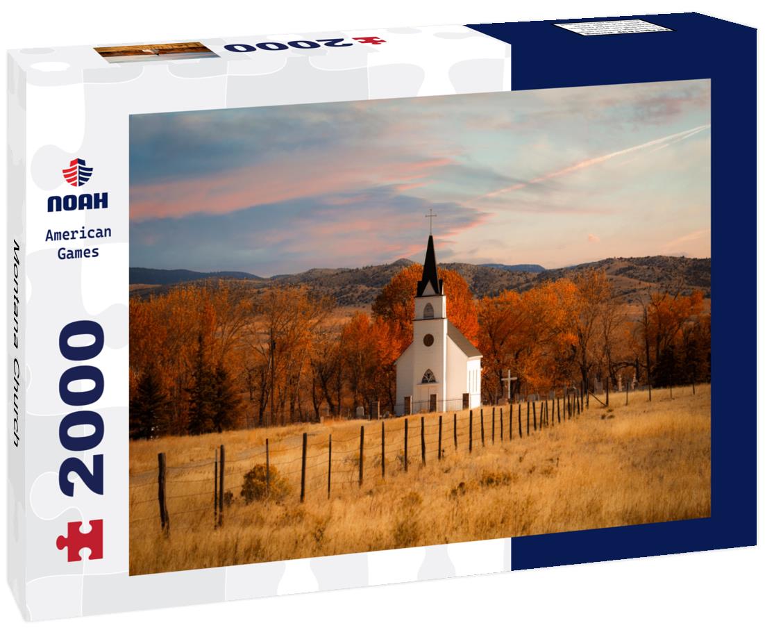 Noah Jigsaw Puzzle Montana Church 2000 pieces