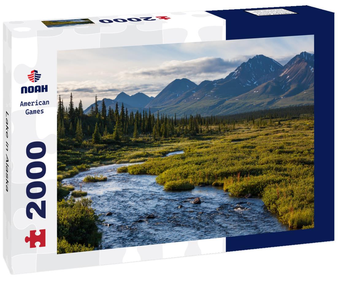 Noah Jigsaw Puzzle Lake in Alaska 2000 pieces