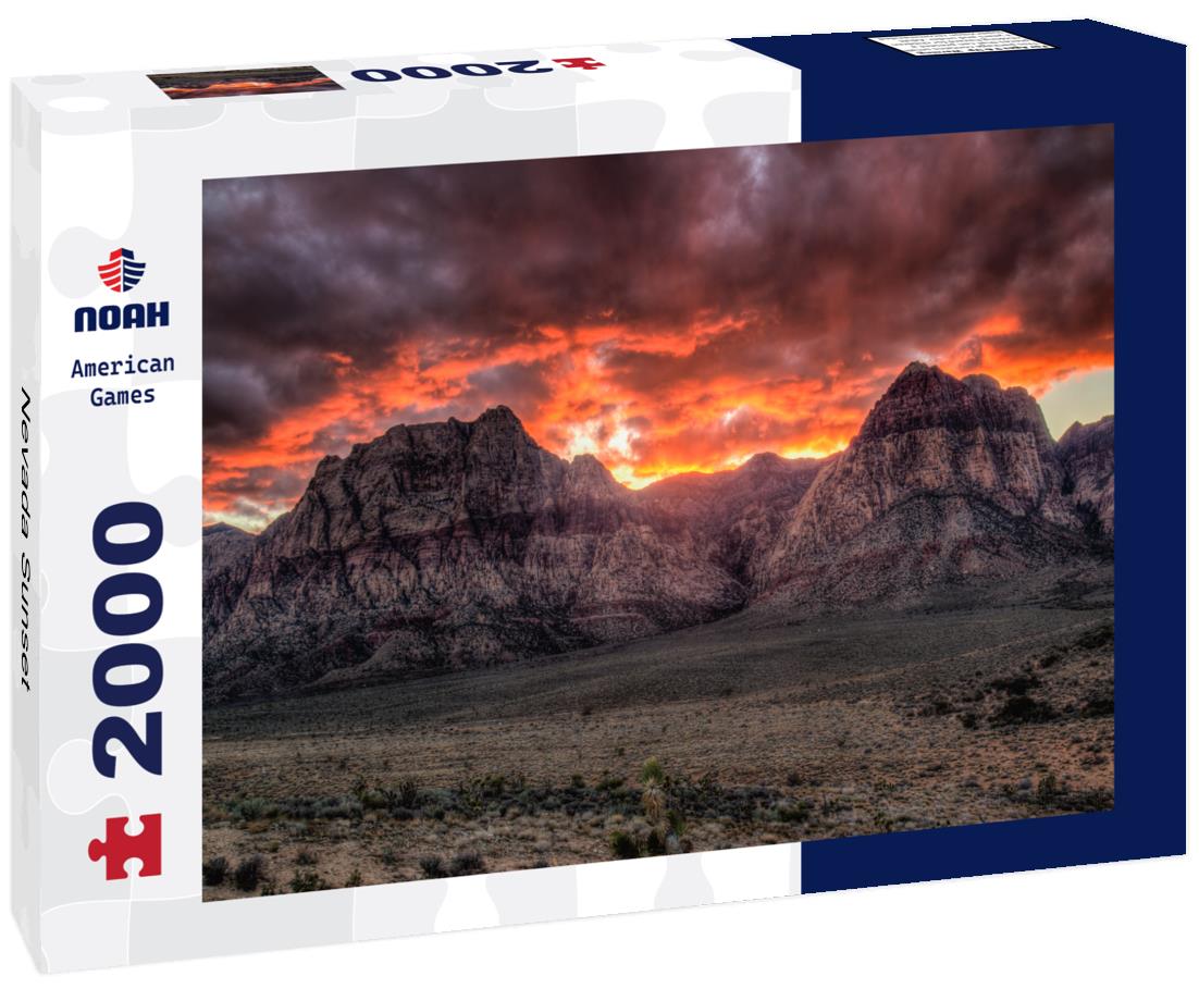Noah Jigsaw Puzzle Nevada Sunset 2000 pieces