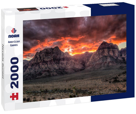 Noah Jigsaw Puzzle Nevada Sunset 2000 pieces