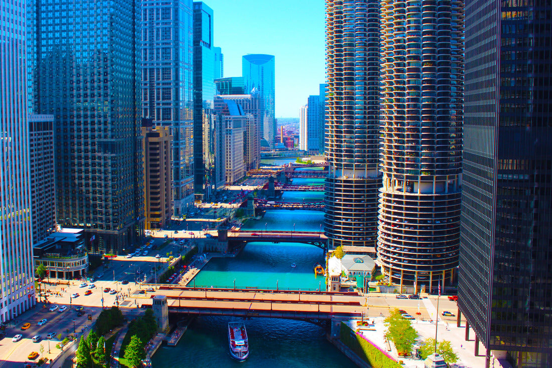 Noah Jigsaw Puzzle Chicago River 2000 pieces