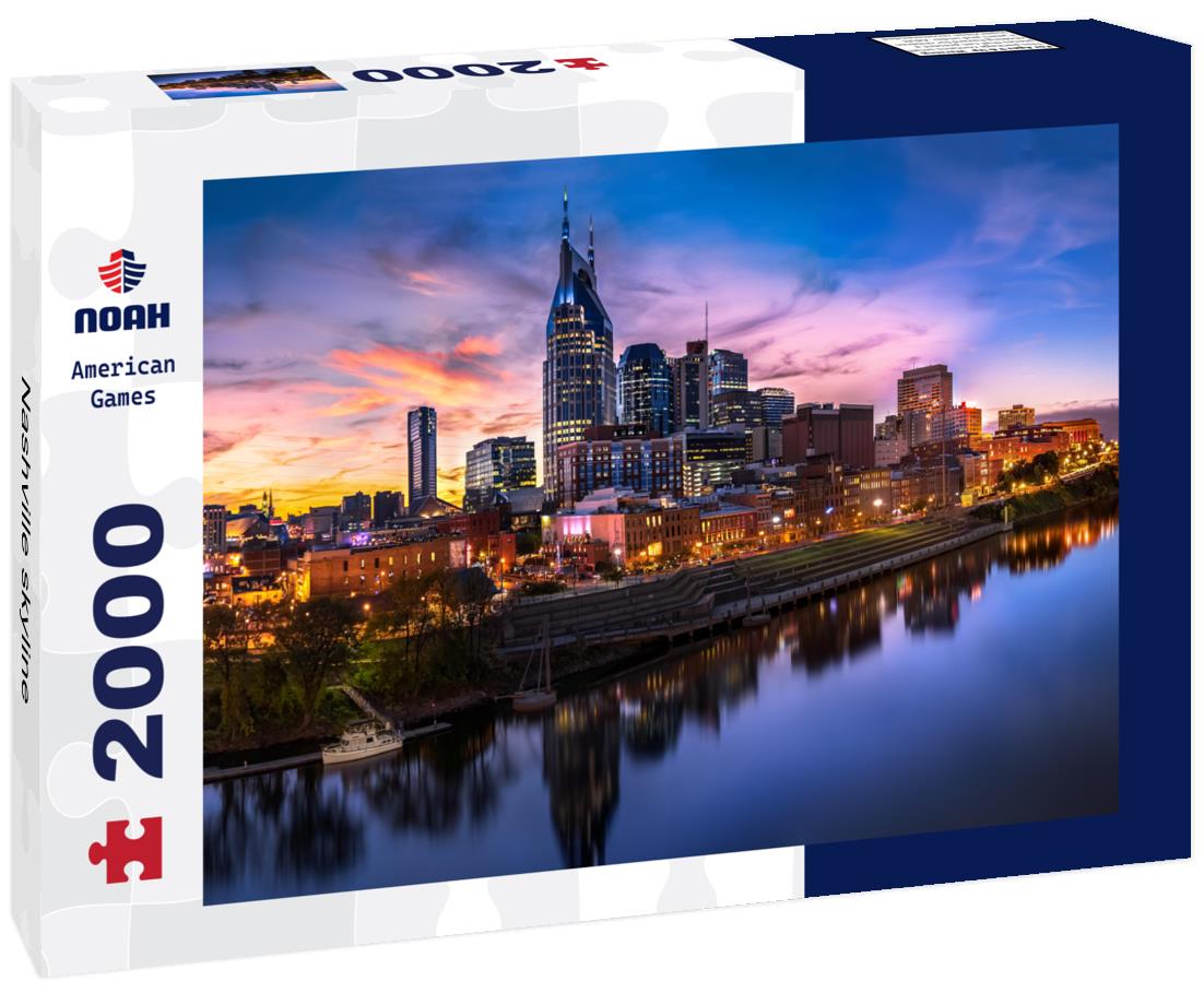 Noah Jigsaw Puzzle Nashville skyline 2000 pieces