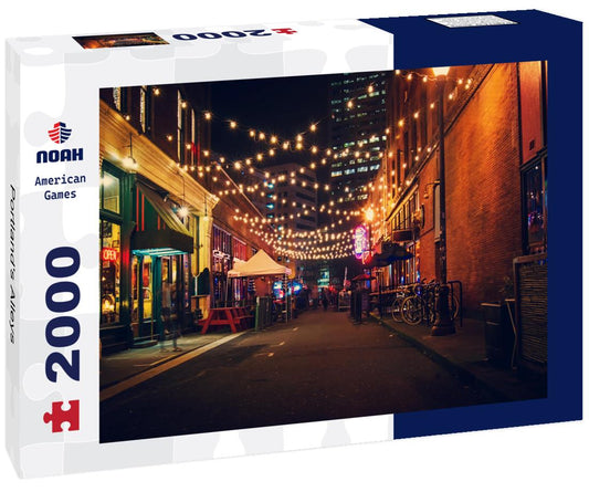 Noah Jigsaw Puzzle Portland's Alleys 2000 pieces