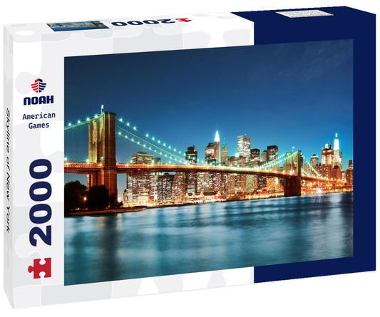 Noah Jigsaw Puzzle Skyline of New York 2000 pieces