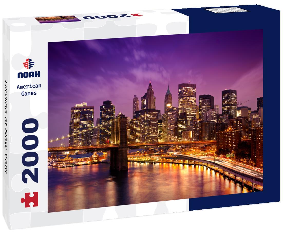 Noah Jigsaw Puzzle Skyline of New York 2000 pieces