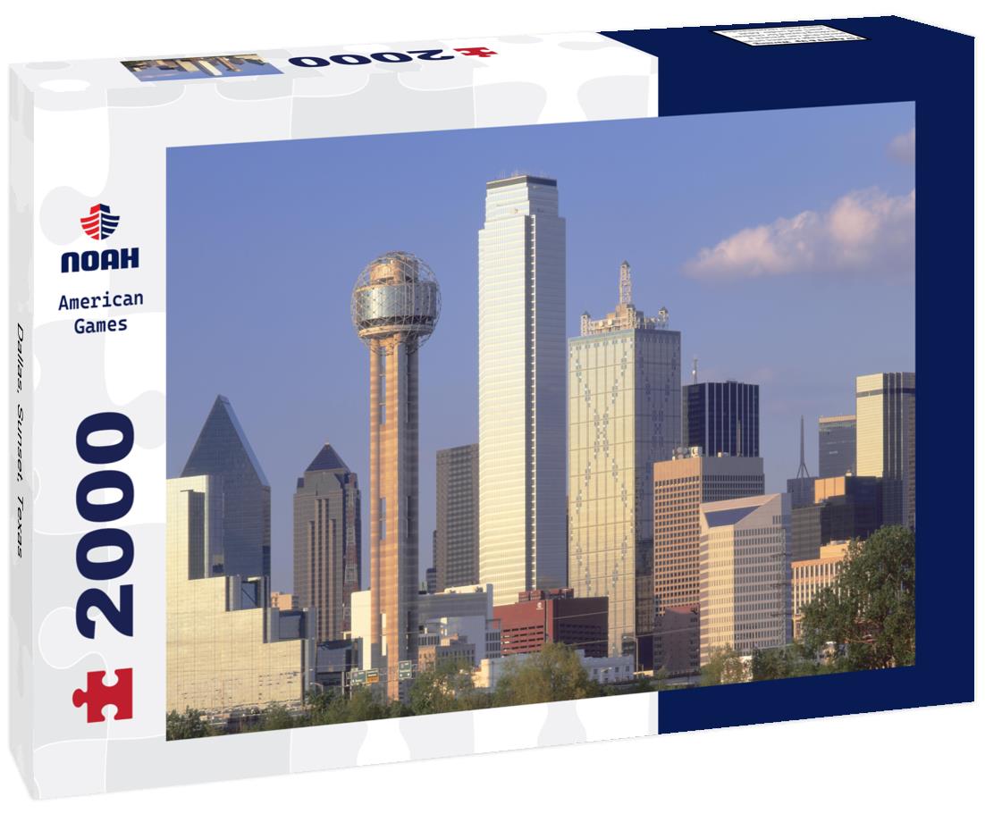 Noah Jigsaw Puzzle Dallas, Sunset, Texas 2000 pieces