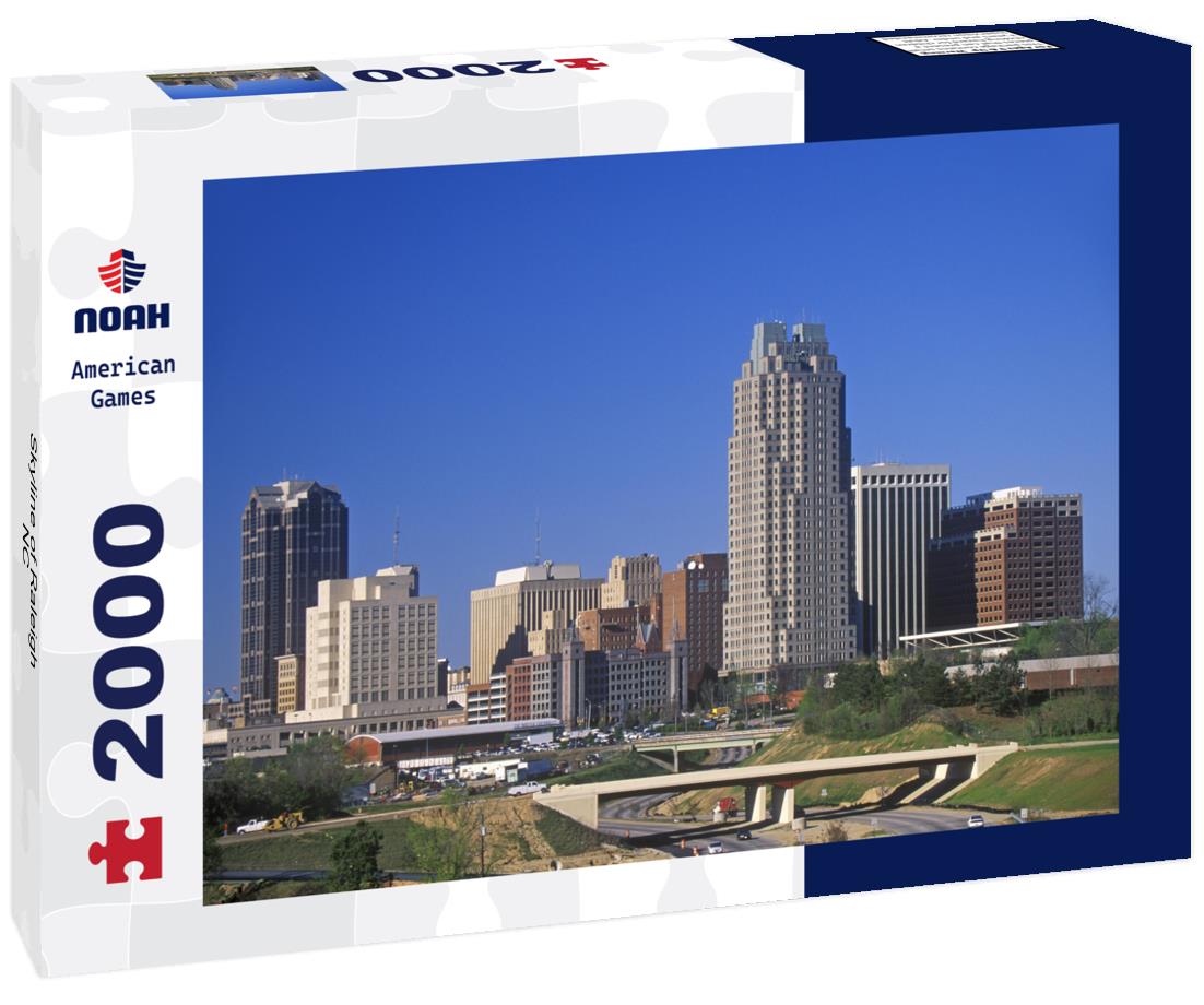 Noah Jigsaw Puzzle Skyline of Raleigh, NC 2000 pieces
