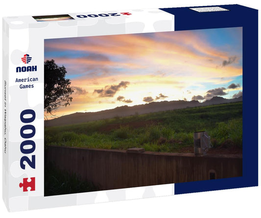 Noah Jigsaw Puzzle Sunset in Waipahu, Oahu 2000 pieces