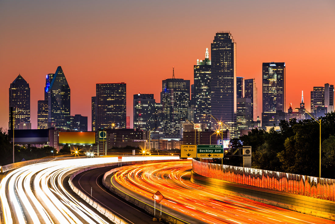 Noah Jigsaw Puzzle Dallas skyline at sunrise 2000 pieces
