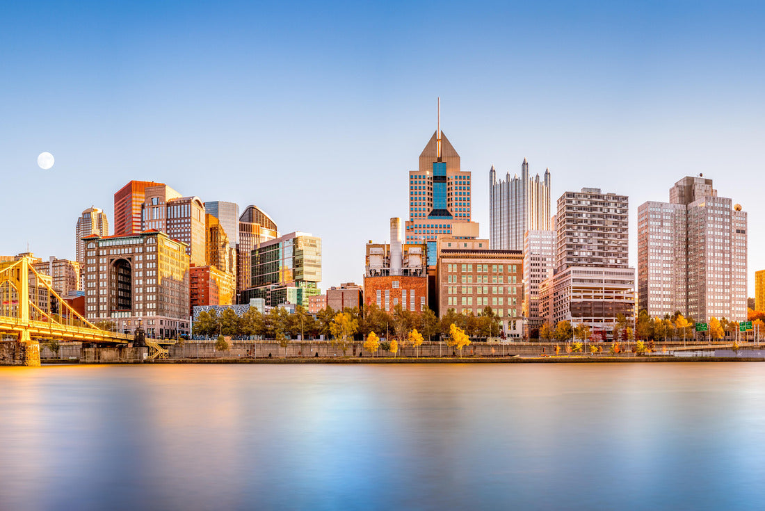 Noah Jigsaw Puzzle Pittsburgh downtown skyline   2000 pieces