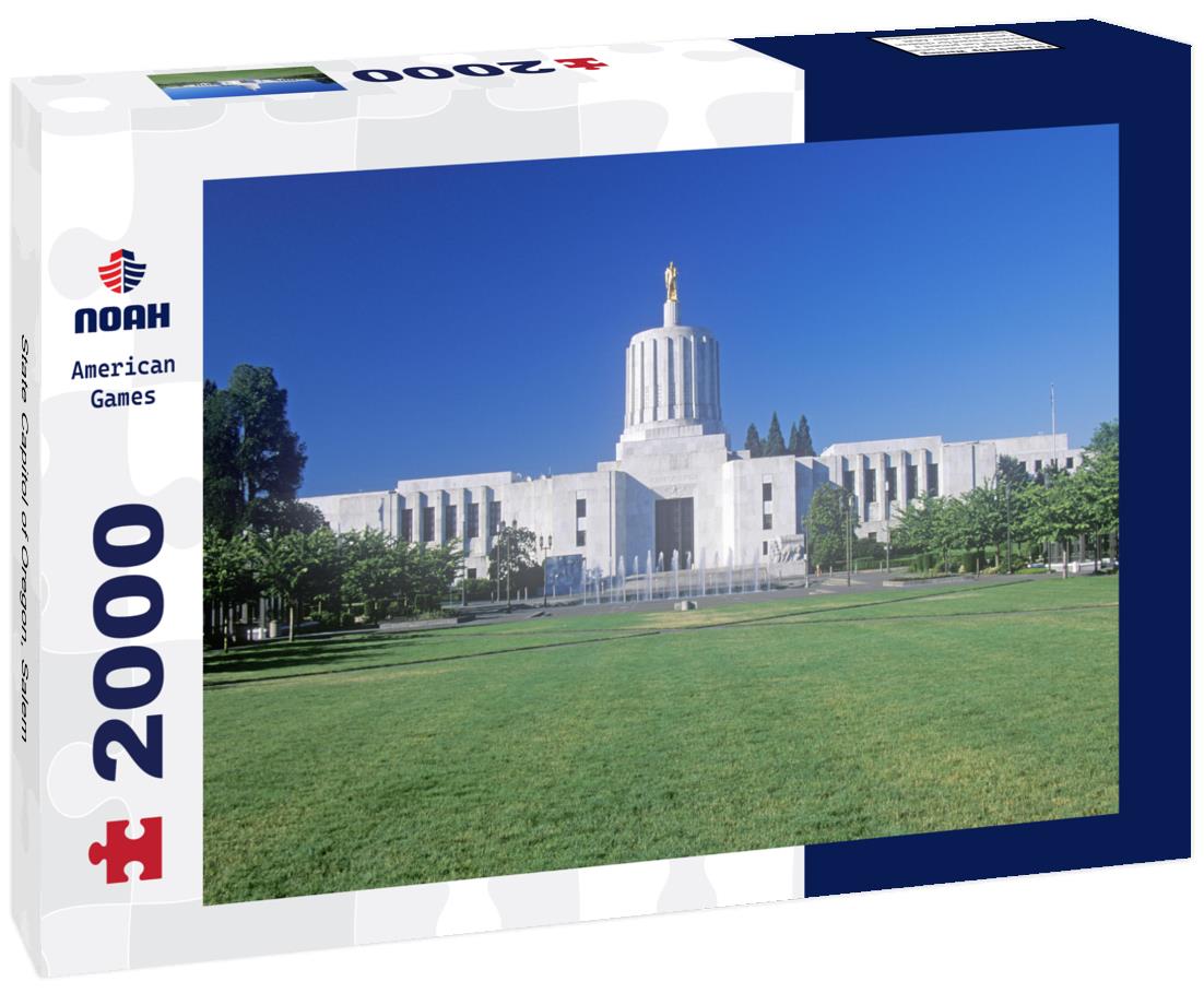 Noah Jigsaw Puzzle State Capitol of Oregon, Salem 2000 pieces