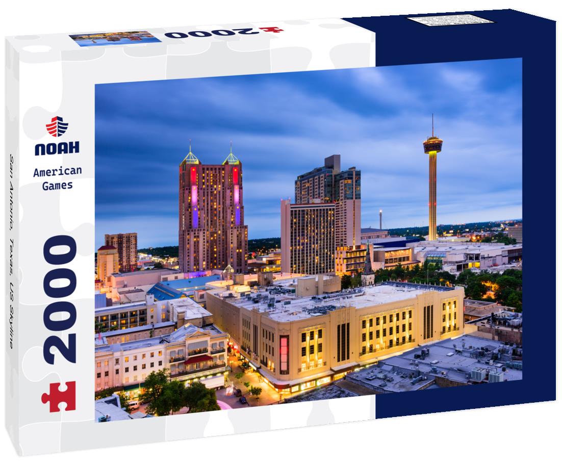 Noah Jigsaw Puzzle San Antonio, Texas, US Skyline 2000 pieces
