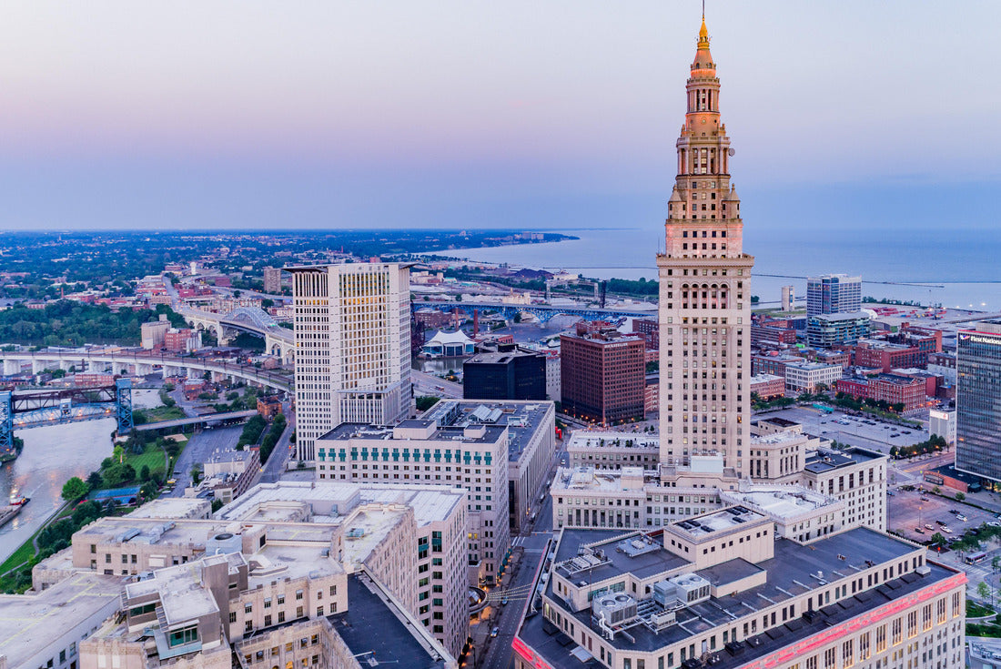 Noah Jigsaw Puzzle Cleveland, Ohio Aerial Landscape 2000 pieces
