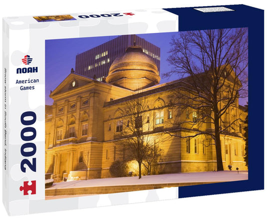 Noah Jigsaw Puzzle Snow storm in South Bend, Indiana 2000 pieces