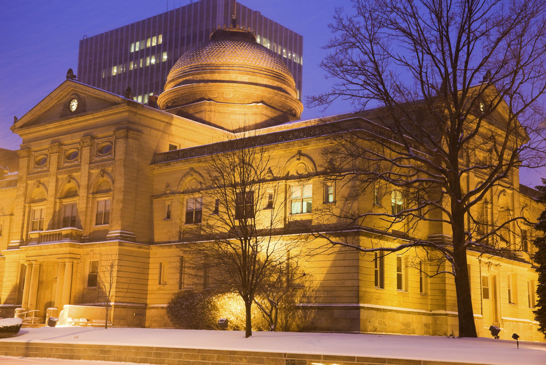 Noah Jigsaw Puzzle Snow storm in South Bend, Indiana 2000 pieces