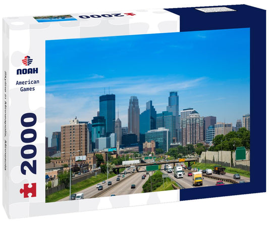 Noah Jigsaw Puzzle Skyline in Minneapolis, Minnesota 2000 pieces