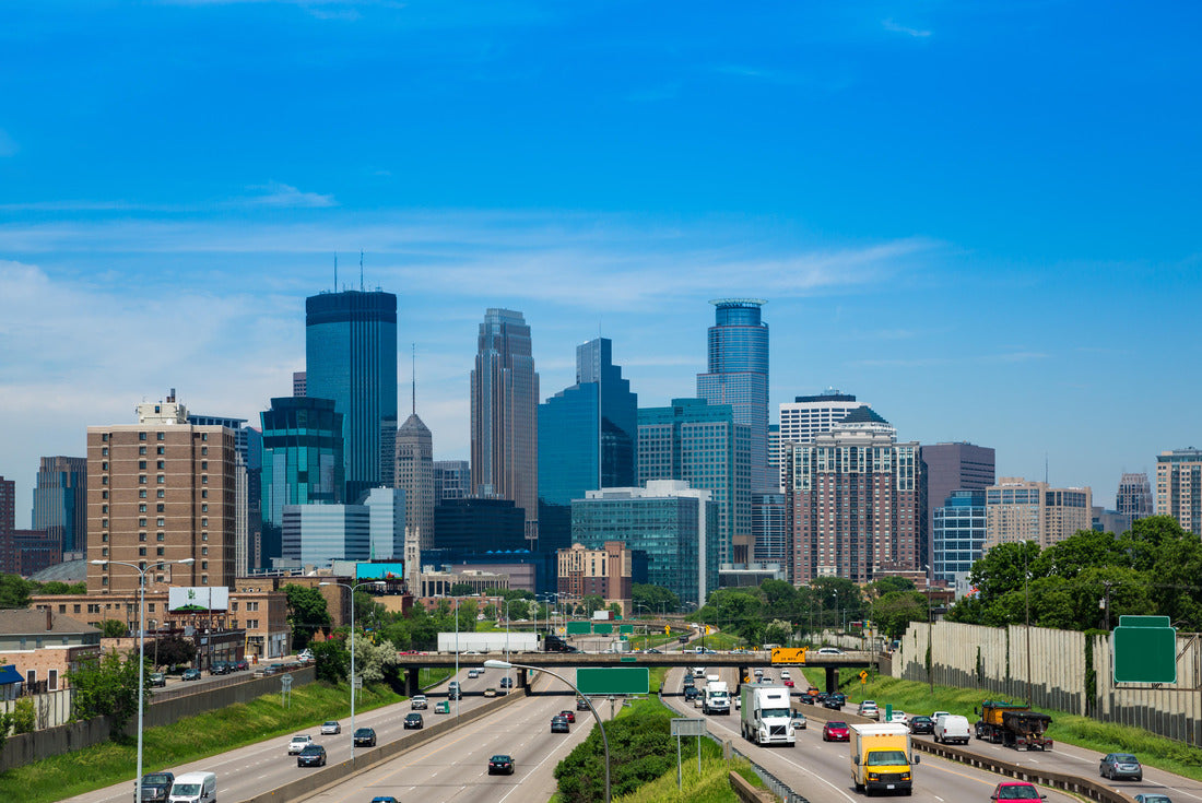 Noah Jigsaw Puzzle Skyline in Minneapolis, Minnesota 2000 pieces