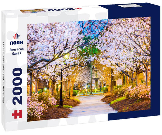 Noah Jigsaw Puzzle Macon, Georgia, USA in the spring 2000 pieces