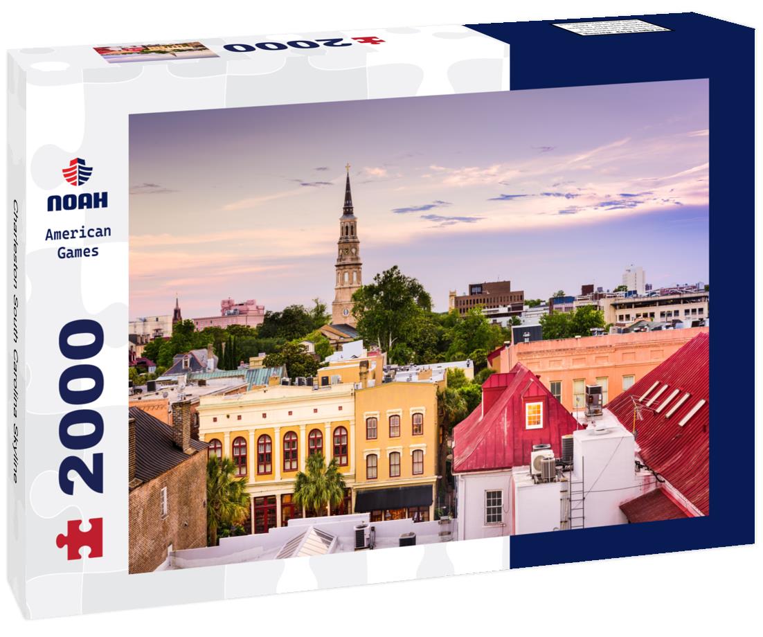 Noah Jigsaw Puzzle Charleston South Carolina Skyline 2000 pieces