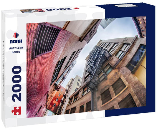 Noah Jigsaw Puzzle Tulsa city skyline around downtown 2000 pieces