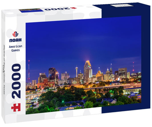 Noah Jigsaw Puzzle Skyline of San Antonio, Texas, USA 2000 pieces