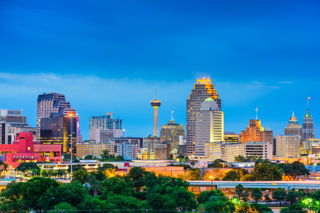 Noah Jigsaw Puzzle Skyline of San Antonio, Texas, USA 2000 pieces