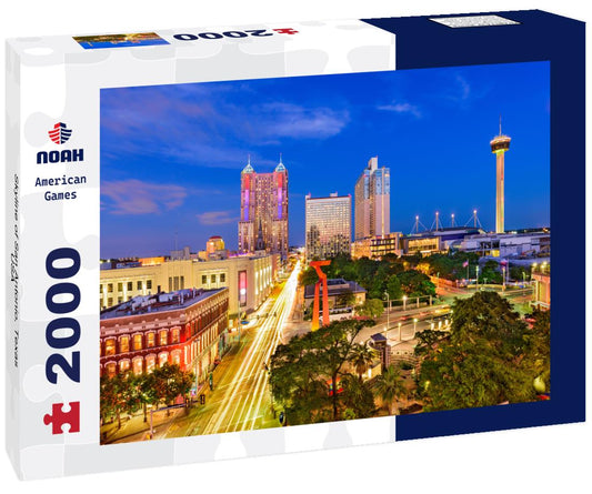 Noah Jigsaw Puzzle Skyline of San Antonio, Texas, USA 2000 pieces